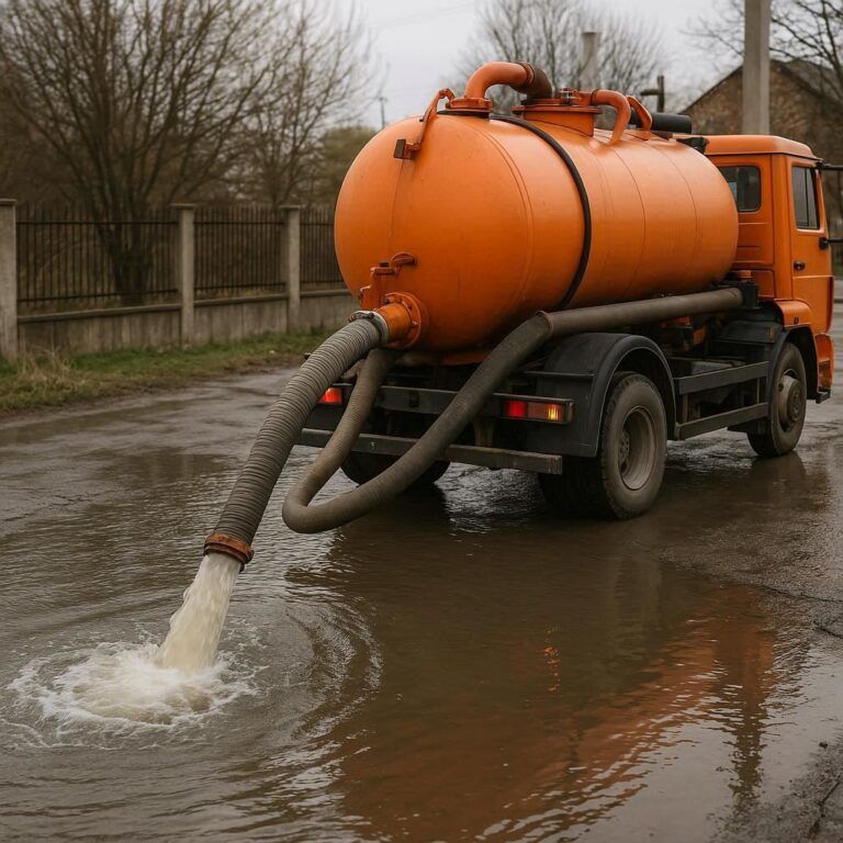Откачка воды